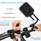 Elecpow Wireless Bicycle Alarm  Remote Control Waterproof Electric Motorcycle Scooter Bike Security Protection Anti theft Alarms - Livefree