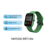 HAYLOU GST Smart Watch Men Women Watch Blood Oxygen Heart Rate Sleep Monitor 12 Sport Models Custom Watch Face Global Version - Livefree