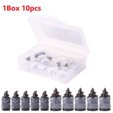 10-50pcs Universal Vacuum Tyre Repair Nail for Car Trucks Motorcycle Scooter Bike Tire Puncture Repair Tubeless Rubber Nails - Livefree