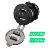 Cigarette Lighter Socket Car USB 12V-24V Cigarette Powerful Lighters QC3.0 Fast Charging Phone Ipad Charge Electronics Accessory - Livefree