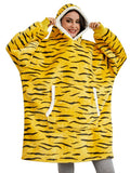 Oversized Hoodies Sweatshirt Women Winter Hoodies Fleece Giant TV Blanket With Sleeves Pullover Oversize Women Hoody Sweatshirts - Livefree