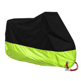 Motorcycle Cover Waterproof All Season Dustproof UV Protective Outdoor Indoor Scooter 190T Wear-resistant Fabric Motorbike Cover - Livefree