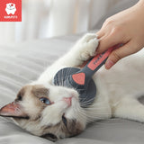 Kimpets Cat Comb Dog Hair Remover Brush Pet Grooming Slicker Needle Comb Removes Tangled Self Cleaning Pet Supplies Accessories - Livefree