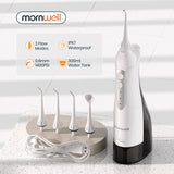 Oral Irrigator USB Rechargeable Water Flosser Portable Dental Water Jet 300ML Water Tank Waterproof Teeth Cleaner - Livefree