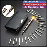 25 in 1 Mini Precision Screwdriver Magnetic Set Electronic Torx Screwdriver Opening Repair Tools Kit For iPhone Camera Watch PC - Livefree