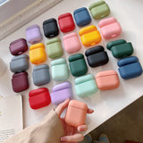 Private Custom Case for Apple Airpods 1 2 3  Pro 2 DIY Matte Colorful Glitter Macaron Soft TPU Cover Name Logo Text Customized - Livefree