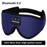 New 3D wireless music headphone sleep breathable smart eye mask Bluetooth headset call with mic for ios Android mac Dropshipping - Livefree