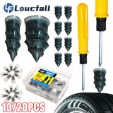 Car Tire Repair Nails Car Truck Motorcycle Scooter Rubber Vacuum Tire Repair Kit Repair Tire Membrane Rubber Nails Without Glue - Livefree