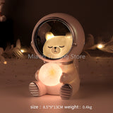 Galaxy Guardian LED Night Light Nursery Moon Lamps Astronaut Table Decorative Lights Baby Kids Toys Birthday Gift Drop Shipping - Livefree