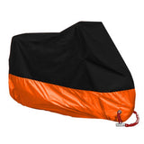 Motorcycle Cover Waterproof All Season Dustproof UV Protective Outdoor Indoor Scooter 190T Wear-resistant Fabric Motorbike Cover - Livefree