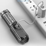 Flashlight Strong Light Rechargeable Zoom Giant Bright Xenon Special Forces Home Outdoor Portable Led Luminous Flashlight - Livefree