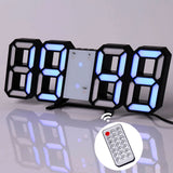 Nordic Digital Alarm Clocks Wall Clocks Hanging Watch Snooze Table Clocks Calendar Thermometer Electronic Clock Digital Clocks - Livefree