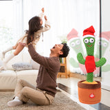 Lovely Talking Toy Dancing Cactus Doll Speak Talk Sound Record Repeat Toy Kawaii Cactus Toys Children Kids Education Toy Gift - Livefree