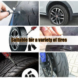 Car Tire Repair Nails Car Truck Motorcycle Scooter Rubber Vacuum Tire Repair Kit Repair Tire Membrane Rubber Nails Without Glue - Livefree