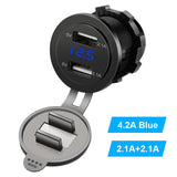 Cigarette Lighter Socket Car USB 12V-24V Cigarette Powerful Lighters QC3.0 Fast Charging Phone Ipad Charge Electronics Accessory - Livefree