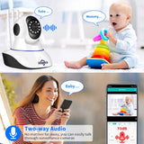 Hiseeu Home Security 2MP 5MP Wifi IP Camera Audio Record Indoor P2P HD CCTV Baby Monitor Wifi Security Camera for Home - Livefree