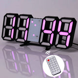 Nordic Digital Alarm Clocks Wall Clocks Hanging Watch Snooze Table Clocks Calendar Thermometer Electronic Clock Digital Clocks - Livefree