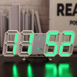 Nordic Digital Alarm Clocks Wall Clocks Hanging Watch Snooze Table Clocks Calendar Thermometer Electronic Clock Digital Clocks - Livefree
