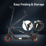 US Stock iScooter Electric Scooter 18.6mph Adult EScooter 8.5Inch 350W Adult Foldable Electric Skateboards Scooter with app - Livefree