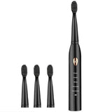 Powerful Ultrasonic Sonic Electric Toothbrush USB Charge Rechargeable Tooth Brush Washable Electronic Whitening Teeth Brush J110 - Livefree