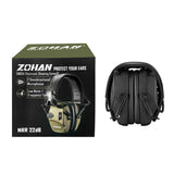 ZOHAN Electronic Shooting Ear Protection Sound Amplification Anti-noise Earmuffs Professional Hunting Ear Defender Outdoor Sport - Livefree