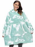 Oversized Hoodies Sweatshirt Women Winter Hoodies Fleece Giant TV Blanket With Sleeves Pullover Oversize Women Hoody Sweatshirts - Livefree
