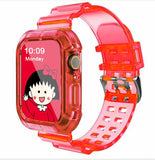 silicone Strap for Apple Watch 8 Band 45MM 41 42 mm 40 44 38mm Transparent Correa Sport loop wrist Iwatch Series 8 7 6 se 5 4 3 - Livefree