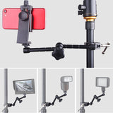 11 Inch Adjustable Friction Articulating Magic Arm + Super Clamp for SLR LCD Monitor LED Flash Light Camera Accessories - Livefree