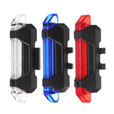 USB Rechargeable Waterproof Mountain Bike Lamp Warning Cycling Taillight Bike LED Headlight Tail Light For Electric Scooter - Livefree