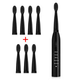 Powerful Ultrasonic Sonic Electric Toothbrush USB Charge Rechargeable Tooth Brush Washable Electronic Whitening Teeth Brush J110 - Livefree