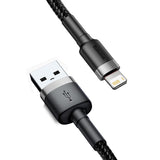 Baseus USB Cable for iPhone14 13 12 11 Pro Max Xs X 8 Plus Cable 2.4A Fast Charging Cable for iPhone Charger Cable USB Data Line - Livefree