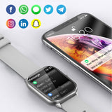 COLMI C61 Smartwatch 1.9 inch Full Screen Bluetooth Calling Heart Rate Sleep Monitor 100+ Sport Models Smart Watch For Men Women - Livefree