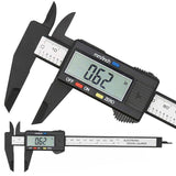 150mm 100mm Electronic Digital Caliper Carbon Fiber Dial Vernier Caliper Gauge Micrometer Measuring Tool Digital Ruler - Livefree