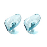 2PCS Suction Cup Soap dish For bathroom Shower Portable Leaf Soap Holder Plastic Sponge Tray For Kitchen Bathroom accessories - Livefree