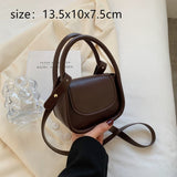 Shoulder Bag Small Luxury Handbags Women Bags Designer PU Leather Ladies Crossbody Bag Branded Ladies Shoulder Bag - Livefree