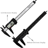 150mm Electronic Digital Caliper Carbon Fiber Dial Vernier Caliper Gauge Pachometer Digital Micrometer Measuring Tools - Livefree