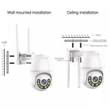 JOOAN 3MP 5MP PTZ WIFI IP Camera Audio CCTV Surveillance Outdoor 4X Digital Zoom Night Full Color Wireless Waterproof Security - Livefree
