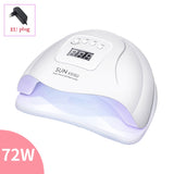 Nail Dryer LED Nail Lamp UV Lamp for Curing All Gel Nail Polish With Motion Sensing Manicure Pedicure Salon Tool - Livefree