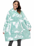 Oversized Hoodies Sweatshirt Women Winter Hoodies Fleece Giant TV Blanket With Sleeves Pullover Oversize Women Hoody Sweatshirts - Livefree