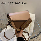 Shoulder Bag Small Luxury Handbags Women Bags Designer PU Leather Ladies Crossbody Bag Branded Ladies Shoulder Bag - Livefree