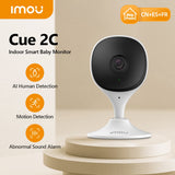 IMOU Cue 2c 1080P Security Action Indoor Camera Baby Monitor Night Vision Device Video Mini Surveillance Wifi Ip Camera - Livefree