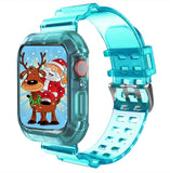 silicone Strap for Apple Watch 8 Band 45MM 41 42 mm 40 44 38mm Transparent Correa Sport loop wrist Iwatch Series 8 7 6 se 5 4 3 - Livefree