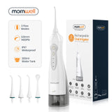 Oral Irrigator USB Rechargeable Water Flosser Portable Dental Water Jet 300ML Water Tank Waterproof Teeth Cleaner - Livefree