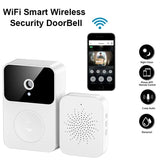 Wireless Doorbell WiFi Outdoor HD Camera Security Door Bell Night Vision Video Intercom Voice Change For Home Monitor Door Phone - Livefree
