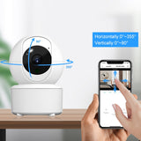 Smar HD 3MP Cloud Wireless IP Camera Intelligent Auto Tracking Of Human Home Security Surveillance CCTV Network Wifi Camera - Livefree