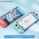 GeekShare Nintendo Switch Shell Cute Shark Party TPU Soft Full Cover Case For Nintendo Switch Joy-con Cover Shell NS Accessories - Livefree