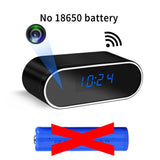 Mini Camera Clock HD WIFI Control Secret IR Night Vision View Alarm DVR Camcorder Recorder Home Surveillance Security Camera