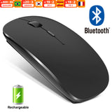 Wireless Mouse Bluetooth Rechargeable Mouse Wireless Computer Silent Mause Ergonomic Mini Mouse USB Optical Mice For PC laptop - Livefree