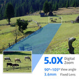 Hiseeu 4K 8MP Smart Wifi PTZ Camera 5x Digital Zoom AI Human Detection ONVIF Wireless CCTV IP Camera Home Security Protection - Livefree