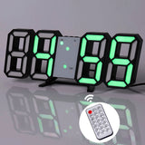 Nordic Digital Alarm Clocks Wall Clocks Hanging Watch Snooze Table Clocks Calendar Thermometer Electronic Clock Digital Clocks - Livefree